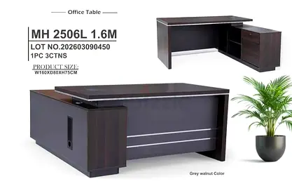 Brand New L Shape executive office wooden table For manager available