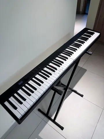 Portable Digital Keyboard with Stand