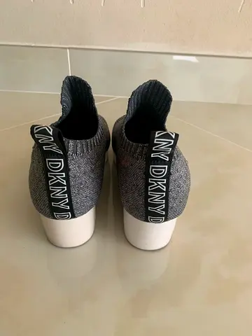 DKNY Grey Slip-On Sneakers size 37
