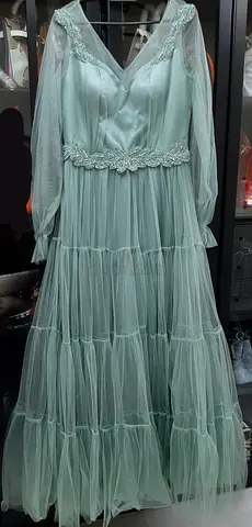 Party Dress from pure crystal  size 42. Still new