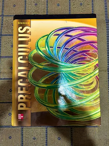 McGraw Hill Precalculus textbook for sale