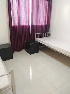 Bed space for Indian male , near al wahda mall / marriot hotel ,Air port road. may 1st to available.