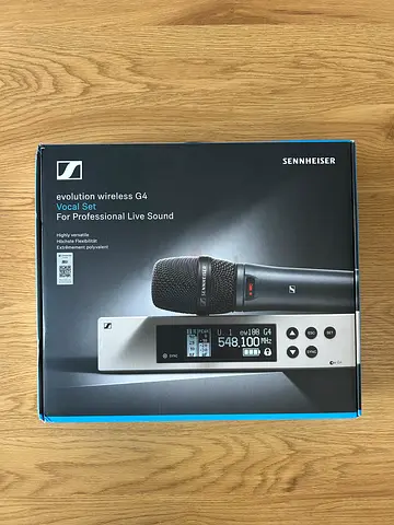 Sennheiser EW 100 G4-845-S-B - Wireless Microphone Set - Brand New / Sealed