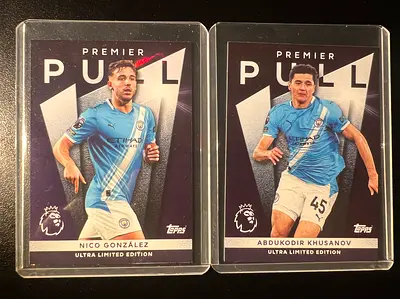 2025-26 (1:100 Packs) Topps PL CITY DUO – Premier Pull ULTRA RARE Case Hits