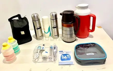 First Years Baby Set (Thermometer), Thermos
