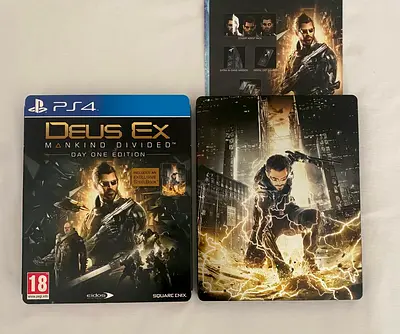DEUS EX MANKIND DIVIDED (STEELBOOK EDITION)- PS4