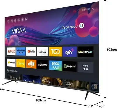 JVC 70 inch 4K smart tv