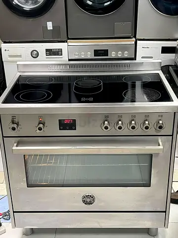 Stainless Steel Electric Oven with Cooktop