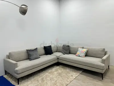 Selling west elm corner sofa