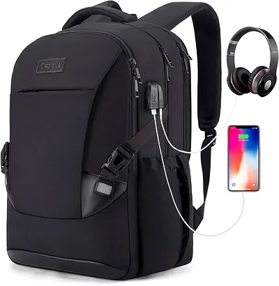 Tzowla Laptop Travel Backpack 15.6-17.3 Laptop/Notebook