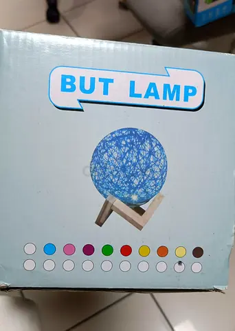 Stylish Blue But Lamp