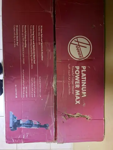 Hoover Platinum Power Max Carpet Washer