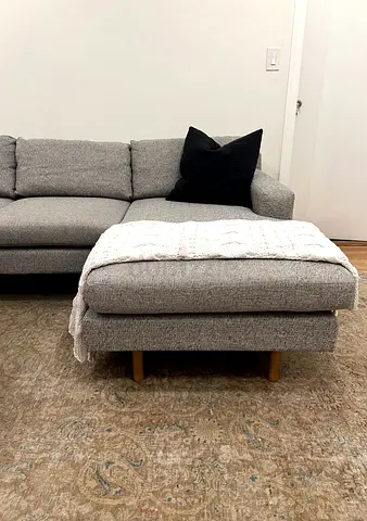 West elm eddy L Shape Sofa