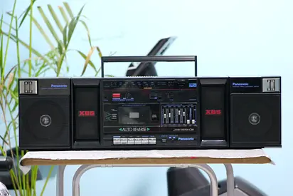 Panasonic RX-C38- Made in Japan XBS Cassette player/recorder