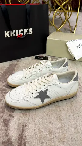 Golden Goose Ball-Star Sneakers ‘Grey/White’