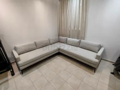 West elm Andes Dark beige corner sofa
