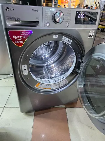 Lg ThinQ dryer New model 9kg WiFi options dual inverter Heatpump TM