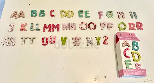 Magnetic Alphabet Letters (Pottery Barn)