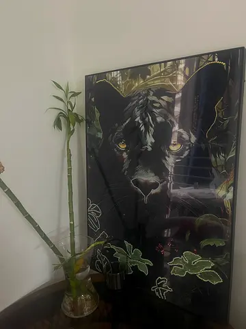 Artistic Panther Wall Art