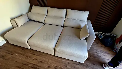 IKEA eskilstuna L shape sofa under storage