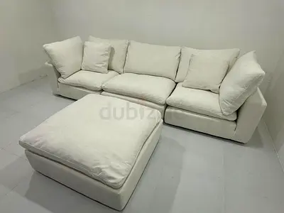 Marina Homes modular luxury feather 🪶 filling sofa