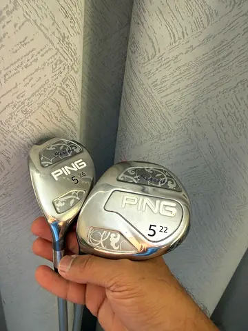 Ping Lefthanded wood and hybrid