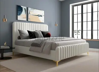 King size brand new fully custom made bedframe, Hydraulic storage can be installed.