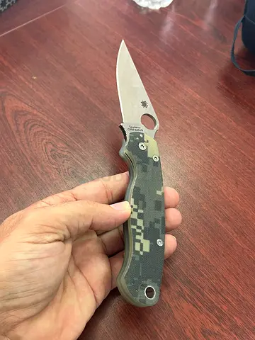Spyderco Para 2 Camo Folding Knife