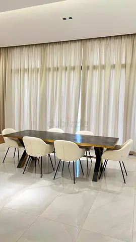 Modern Dining Table with Chairs