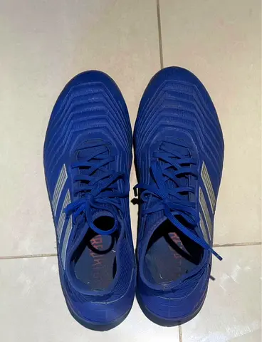 Adidas Predator 19.3 FG Football Boots - Size 44 2|3 - Blue - Used