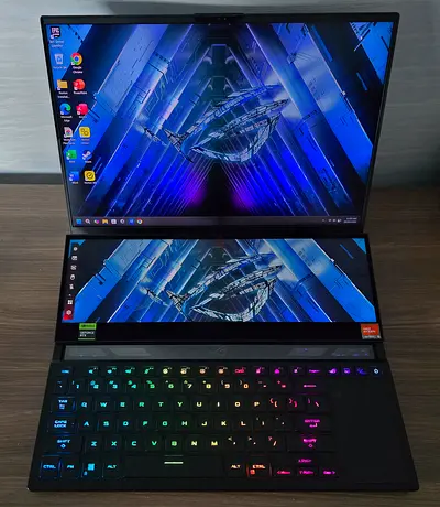 BEST DEAL: ASUS ROG Zephyrus Duo 16 (RTX 4080, Ryzen 9, 32GB RAM, 2TB) | High-End Dual Screen Laptop