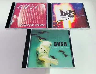 3 Bush Music CD’s