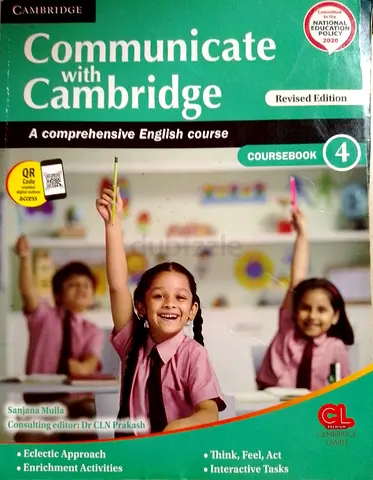 Communicate with Cambridge - Coursebook grade 4