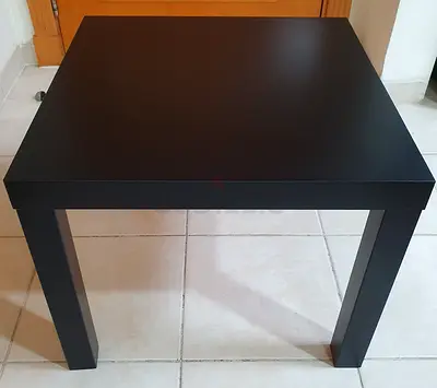 Side Square Table - Black