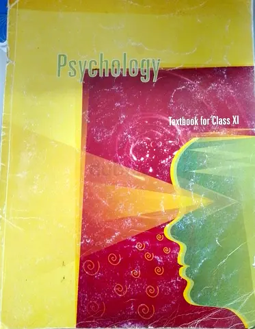 Psychology Textbook for Class 11