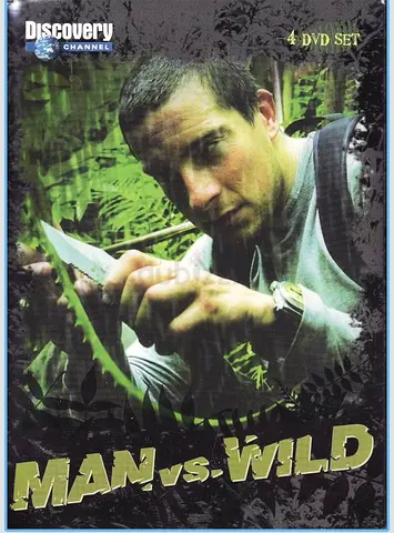 Discovery Channel Man VS Wild - 4 DVD Box Set