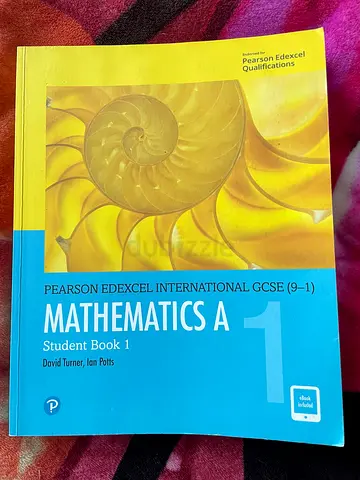 Pearson Edexcel international GCSE, Mathematics A, student book 1