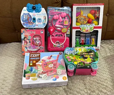 Collection of Fun and Educational Toys
