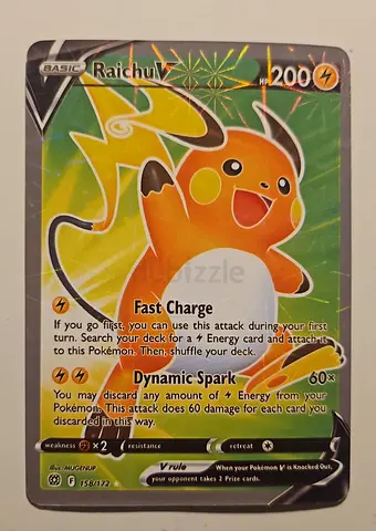 Raichu V Pokémon Card