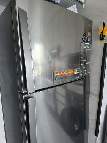 High-Quality LG Stainless Steel Refrigerator door cooling