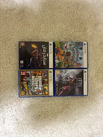 Collection of Ps5 Games/ ألعاب سوني 5 اشرطه نتفاوض على سعر
