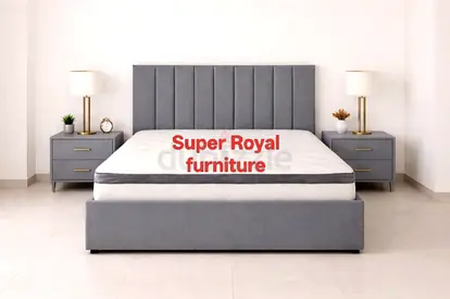Modern Brand New Queen size bed nd mattress Queen bed storage