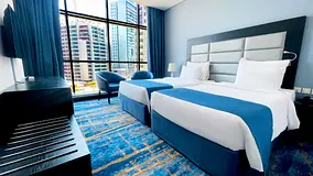 Washing machine available Hotel Room without kitchen Near mentro