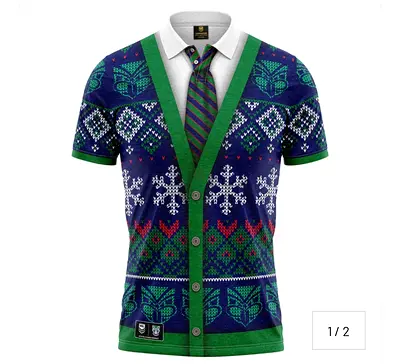 Brand New NRL New Zealand Warriors Polo Shirt- size Large.