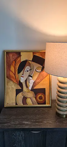 Between us - Original oil painting | 50 x 60 cm