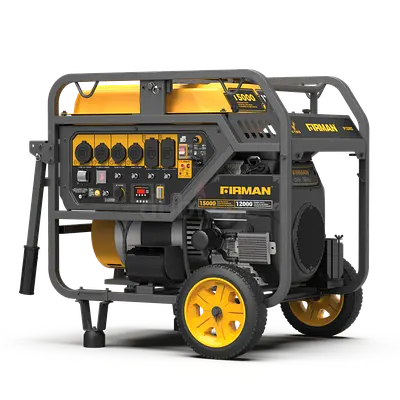 FIRMAN P12002 15000W Gas Portable Generator Electric Start 120/240V