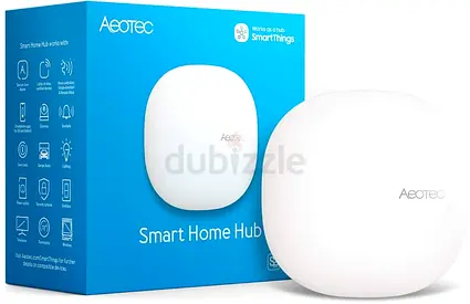 Aerie c Smart Home Hub, Works as a SmartThings Hub, Z-Wave Zigbee gateway