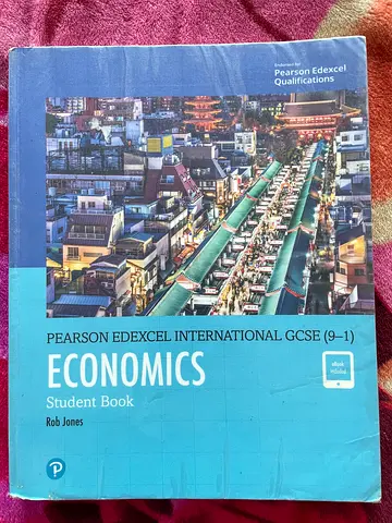 Pearson Edexcel international GCSE Economics student book