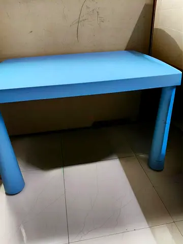 Blue Study Table ikea