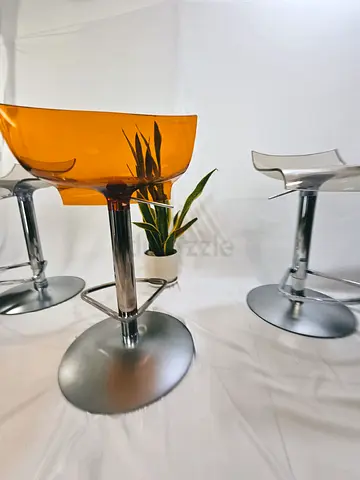 Set of 3 Ligne Roset PAM stools (Design by Archirivolto)